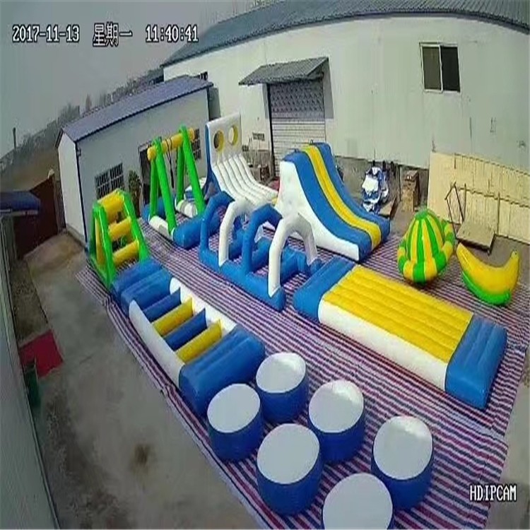 城口移动水上乐园安装